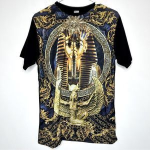 Urban Street‎ Mens T-Shirt Large Graphic Print Size Medium Made in USA Black